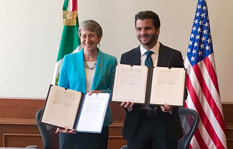 México y eu firmaron memorándum para fortalecer acciones de protección y manejo de recursos naturales