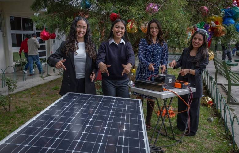 Impulsan estudiantes de la UAEMéx proyectos de energía solar y captación de agua de lluvia para enfrentar la crisis climática