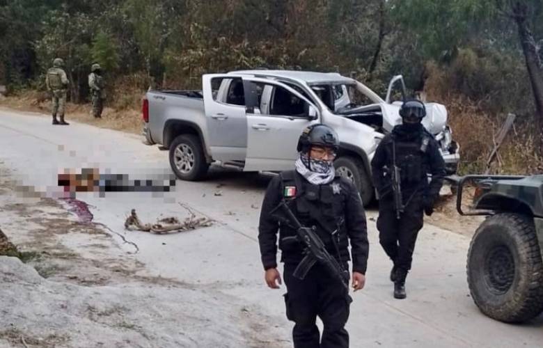 Mueren tres personas en Zacualpan tras enfrentamiento entre Guardia Nacional e integrantes de la Familia Michoacana