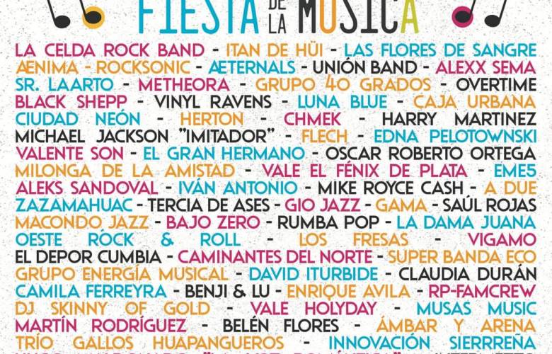 Lista La Fiesta de la Música en Toluca de 16 al 18 de junio