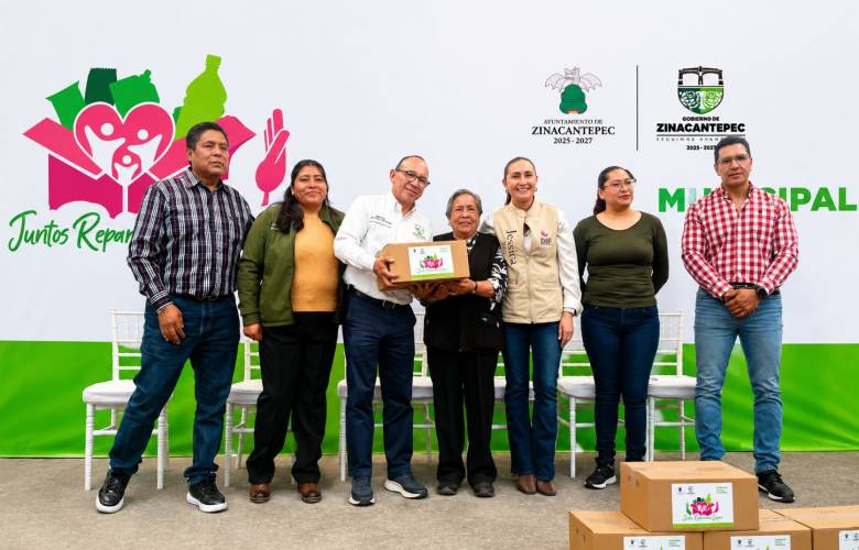 Entrega gobierno de Zinacantepec despensas a familias con el programa “Juntos Repartiendo Logros” | #OscarGlenn