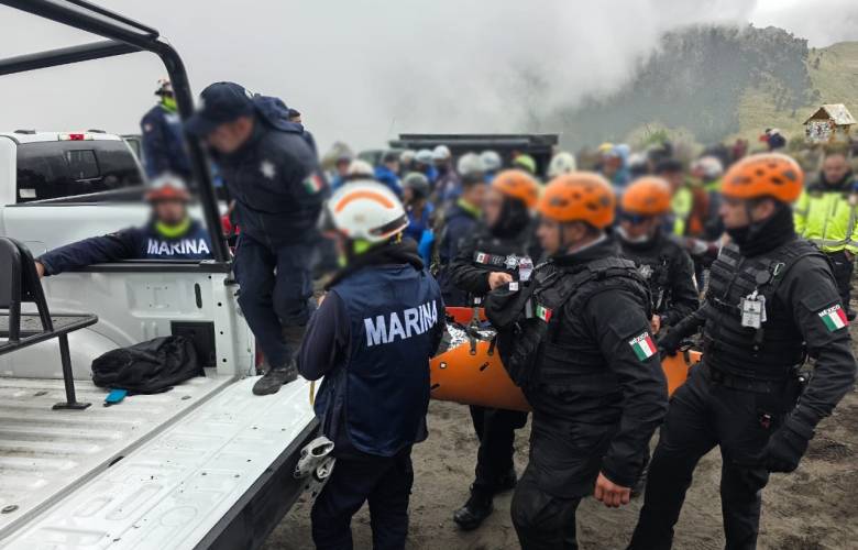 Rescatan el cuerpo de un joven extraviado en el Iztaccíhuatl desde el 12 de julio