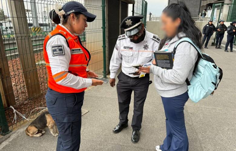 Policía Estatal y de Toluca logran exitoso reencuentro de 