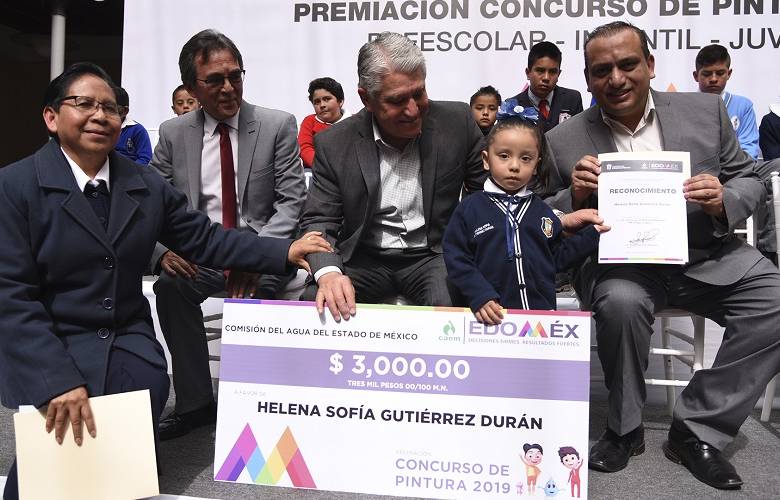 Premia caem a ganadores del concurso estatal de pintura 2019 
