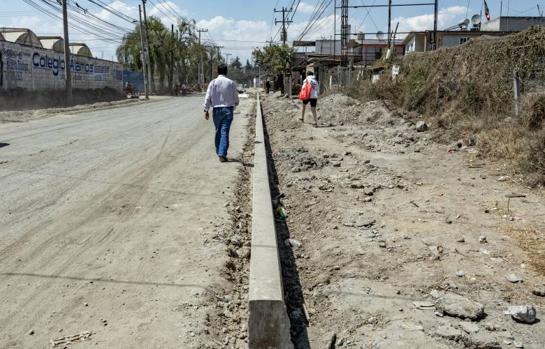 Avanza Toluca en reconstrucción de avenida Lombardo Toledano para mejorar movilidad