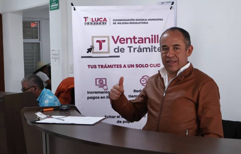 Impulsa Ricardo Moreno regularización comercial en 15 delegaciones de Toluca