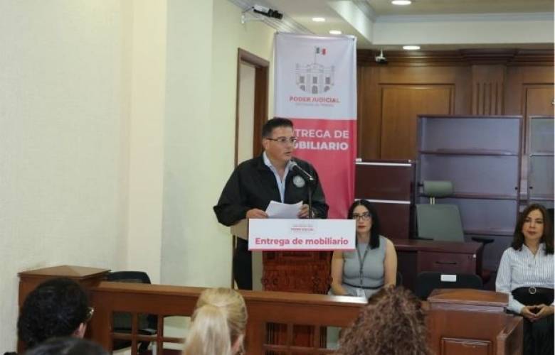 Renueva PJEdomex mobiliario en 21 edificios judiciales