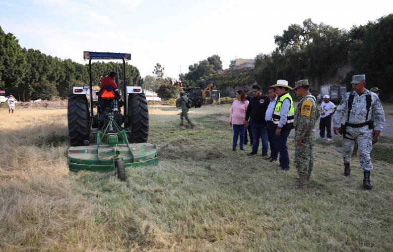 Fuerzas federales y gobierno municipal intervienen Deportivo Emiliano Zapata