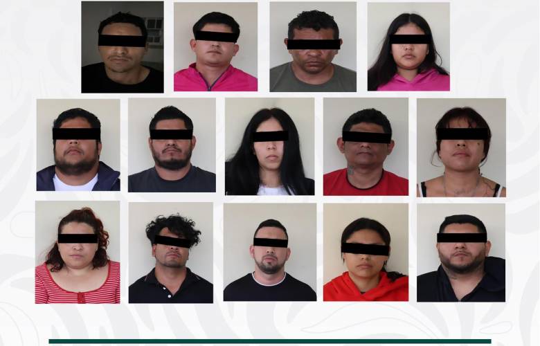 Autoridades federales liberan a persona secuestrada y detienen a 14 tras 13 cateos en Veracruz