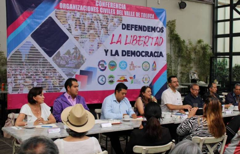 Organizaciones civiles del Valle de Toluca denuncian irregularidades en las elecciones