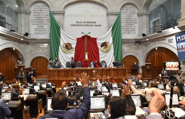 Morena y aliados dominan el Congreso mexiquense