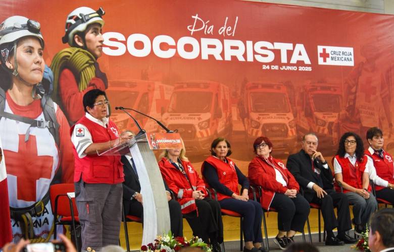 Cruz Roja Mexicana conmemora el día del socorrista reconociendo su labor humanista y valentía 