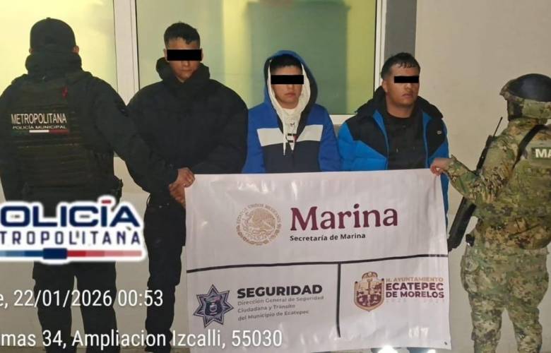 Localiza policía municipal probable call center de extorsionadores en Ecatepec
