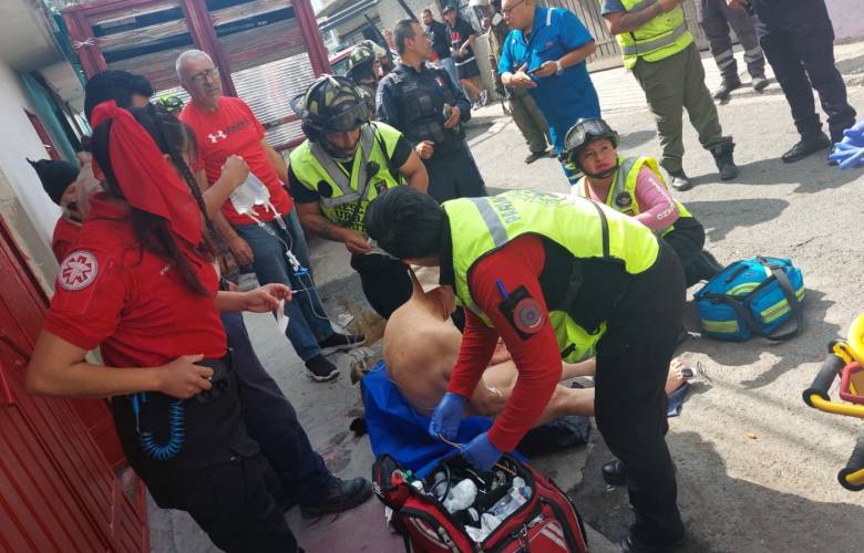 Acumulación de gas provoca flamazo en vivienda de San Agustín