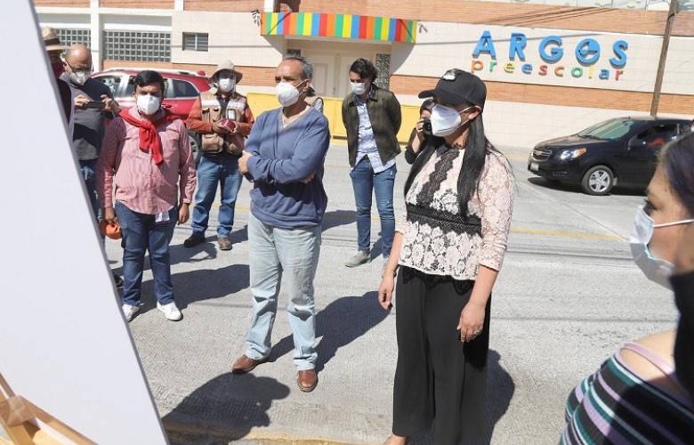 Con mano dura trabajamos en la regeneración de Metepec: Gaby Gamboa