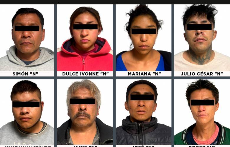 Detienen en Tianguistenco a 8 presuntos integrantes del Cartel Jalisco