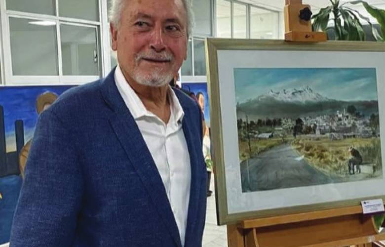 Benito Nogueira, artista que retrata la vida cotidiana en sus obras