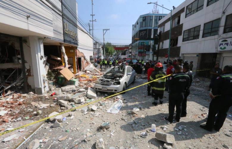 Explosión en Panadería de Toluca deja seis personas con lesiones graves