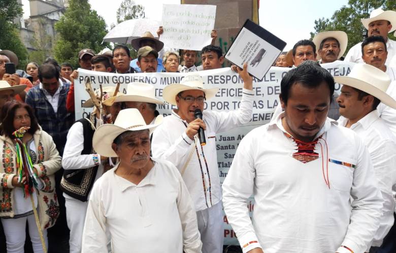 Comunidad Tlahuica  de Atzingo pide convertirse en municipio del Edoméx