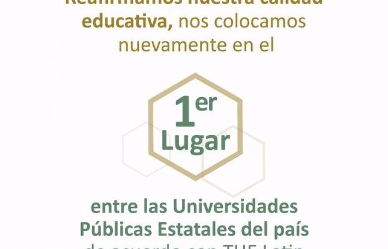 UAEMéx se reafirma como la mejor Universidad Pública Estatal del país