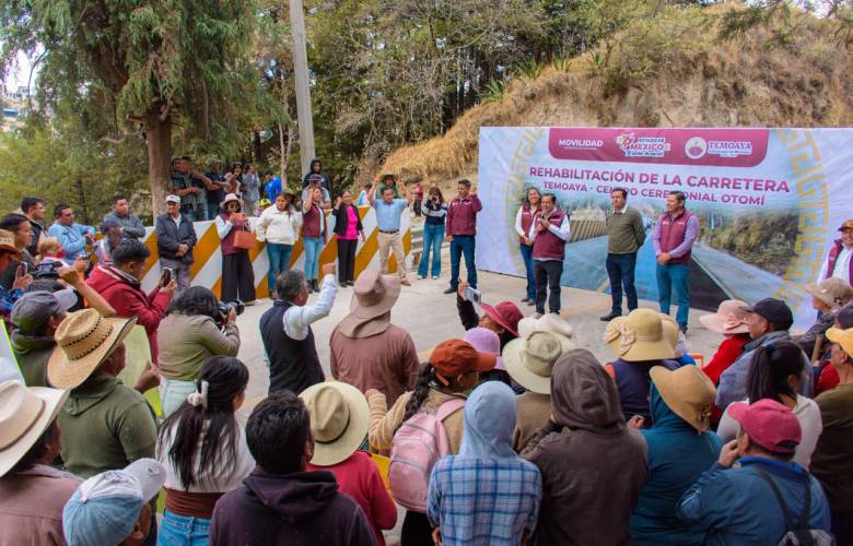 Reabre Gobierno de Delfina Gómez camino clave entre Ixtlahuaca, Naucalpan y Temoaya