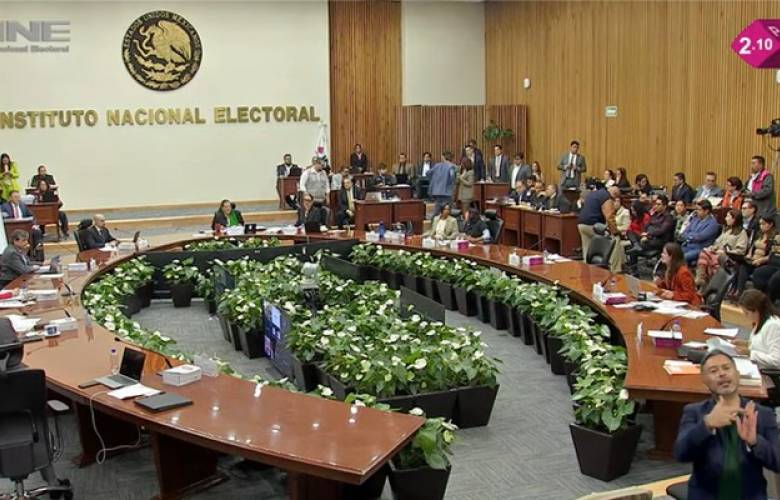 Debaten consejeros competencia del INE para depurar votación de la elección judicial