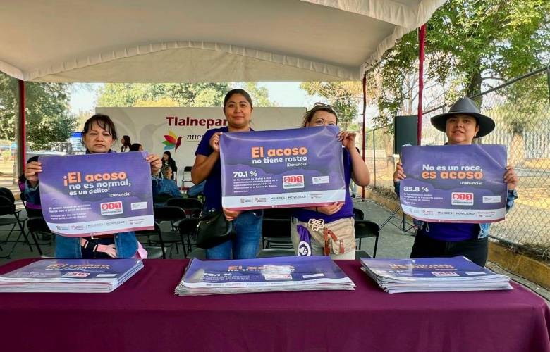 Relanza gobierno del Estado de México campaña “Nos Movemos Seguras” contra el acoso en transporte