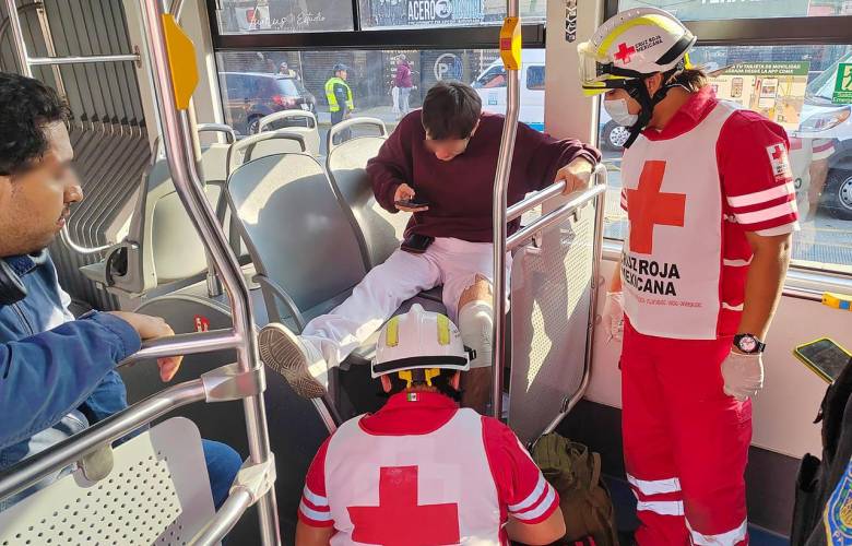 Atiende EdoMéx incidente en Trolebús Chalco-Santa Marta y auxilia a lesionados