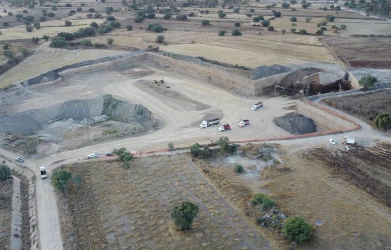 Clausura irregular de mina en Tequixquiac