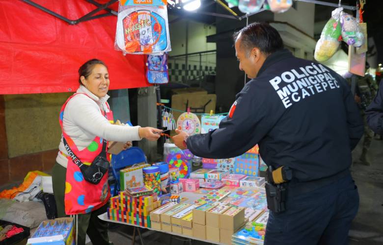 Ecatepec en paz durante fiestas de Reyes; reportan saldo blanco