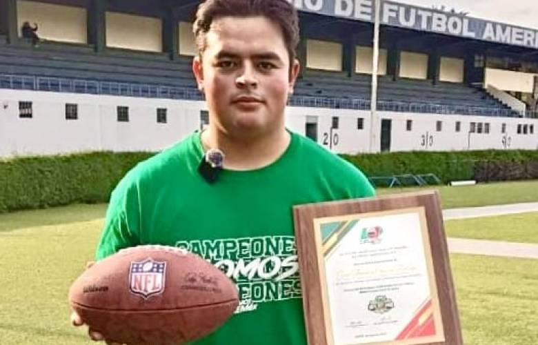 El Mejor Jugador Ofensivo de ONEFA es Potro Salvaje de la UAEMéx: José Armando García