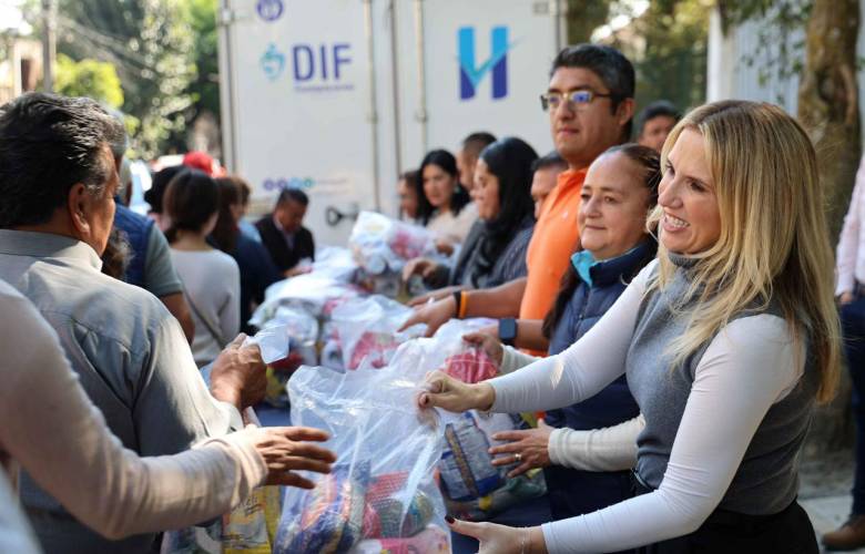 Entrega Huixquilucan obras y apoyos sociales en beneficio de familias de Jesús del Monte