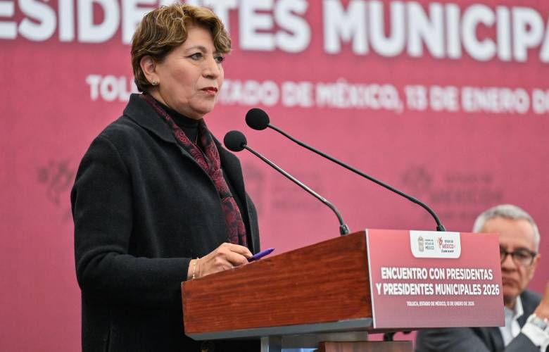 Alinea Gobernadora Delfina Gómez prioridades en seguridad y obra pública este año, con los 125 municipios