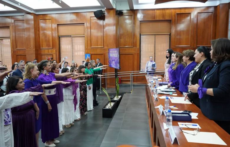 Destacan Delfina Gómez y Congreso avances legislativos en favor de las mujeres