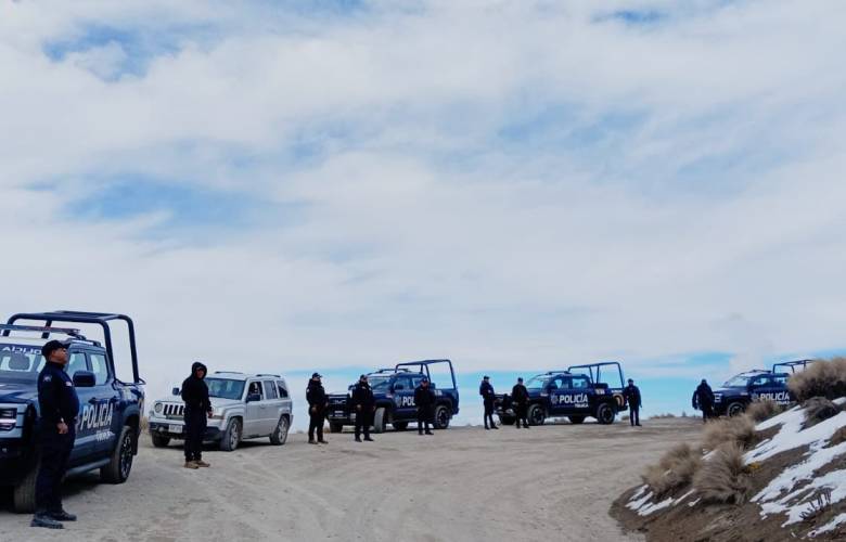 Despliega Gobierno municipal operativo de alta montaña en el Nevado de Toluca