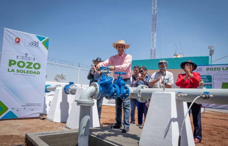 Más de 9 mil 600 habitantes de Capultitlán recibirán por fin agua potable