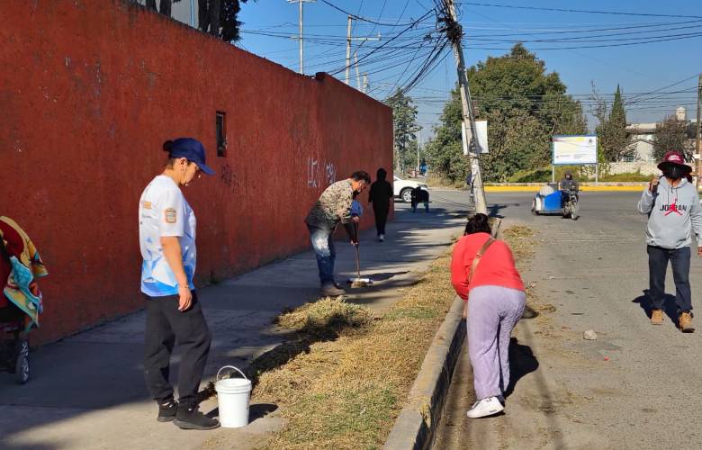 Mantiene Gobierno local el rescate de espacios públicos y la unión de comunidades con Yo pongo guapa a Toluca