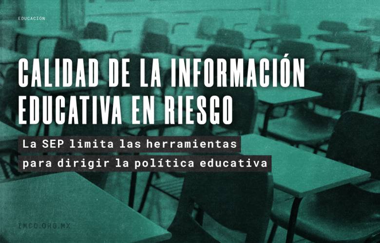 Detiene la SEP generación de datos del Sistema de Información y Gestión Educativa de INEGI