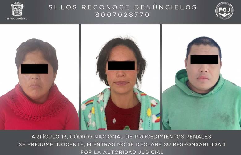 Por homicidio de hombre en Toluca, 3 personas vinculadas a proceso