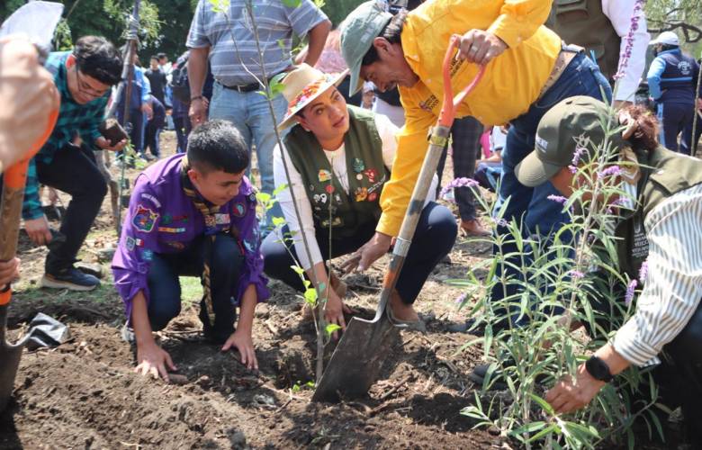 Arranca EdoMéx jardines polinizadores para proteger abejas, mariposas y colibríes