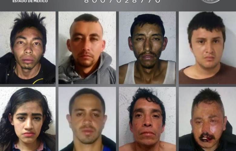Imponen 140 años de cárcel a 8 secuestradores de Toluca