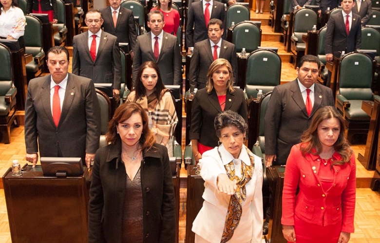 Rinde protesta juana bonilla como diputada de la lix legislatura mexiquense
