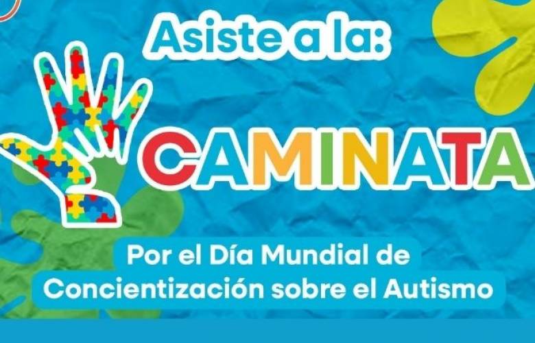 Convocan autoridades de Toluca a caminata por la concientización sobre el autismo