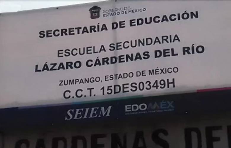 Investiga la fiscalía mexiquense muerte de estudiante en secundaria de Zumpango 