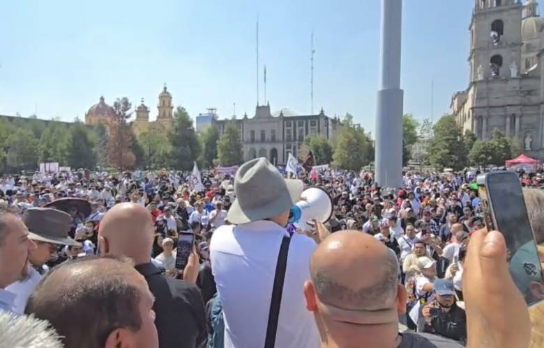 Exige UPREZ a Delfina cumpla compromisos contraídos en 2025