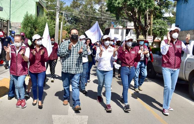  Con su voto por el cambio verdadero, los metepequenses continuarán decidiendo las acciones de gobierno: Gaby Gamboa