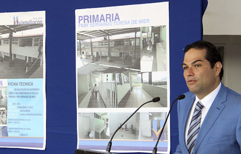 Reciben alumnos de huixquilucan escuelas remodeladas