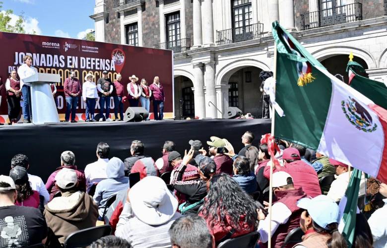 Con unidad, trabajo y servicio al pueblo, EdoMéx respalda la política de soberanía de la Presidenta Claudia Sheinbaum: Gobernadora Delfina Gómez