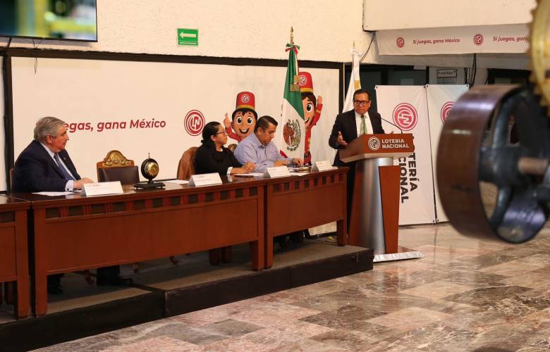 Lotería Nacional realizó Sorteo Superior Rumbo al Bicentenario del PJEdomex