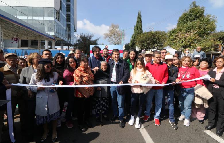 Entrega Gobierno Toluqueño rehabilitación de Hidalgo y Ciclovía